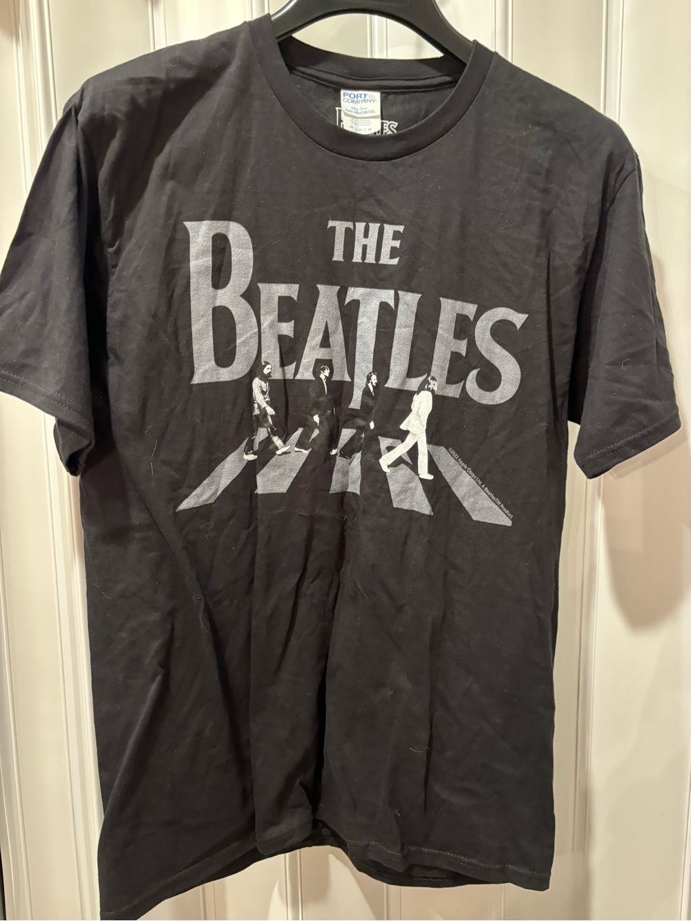 The Beatles Abbey Road Graphic Tee - Black/Grey Size Medium